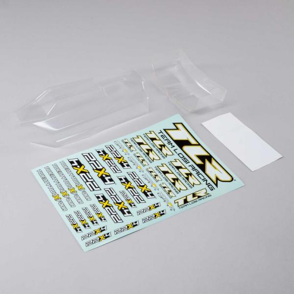 Ultra Lightweight Body & Wing, Clear : 22X-4 - TLR230017