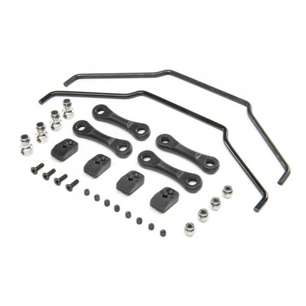 Front & Rear Sway Bar Set: DBXL-E 2.0 - LOS254065