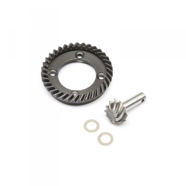 Rear Ring & Pinion Gear Set: TENACITY - LOS232028
