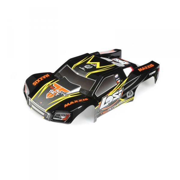 Body Set, Painted: TENACITY SCT BLACK/YELLOW - LOS230034