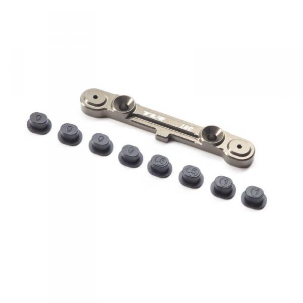 Adjustable Rear LRC Hinge Pin Br/w/Inserts: 8X - TLR344045