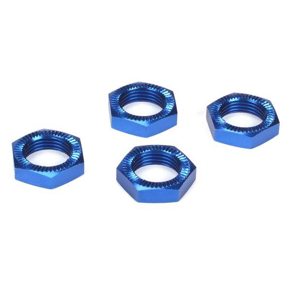 Wheel Nuts, Blue Anodized (4): 5TT - LOSB3227