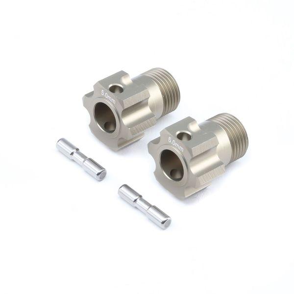 Wheel Hex & Pin, +5.0mm (2): 5B, 5T, MINI WRC - TLR352004