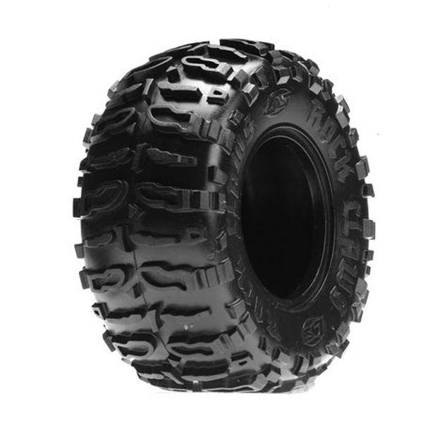 Front/Rear Rock Claws 2.2 Tires w/ Foam, Blue (2) - LOSA7682B