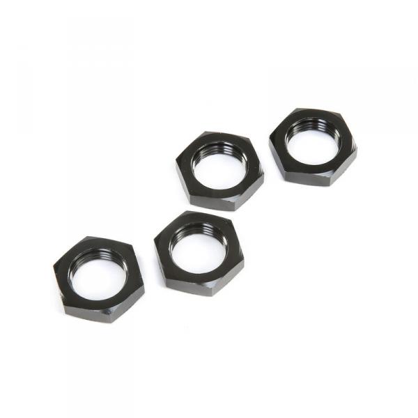 Wheel Nuts, Black (4): 5ive-T 2.0 - LOS252098