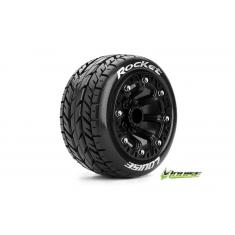 Louise RC - ST-ROCKET - Pneus 1-16e Truck - Soft - Jantes 2.2" Noirs - REVO - SUMMIT - Savage XS Flu