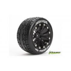 Louise RC - ST-ROCKET - Pneus 1-10e Stadium Truck - Soft - Jantes 2.8" Noirs - 0-Offset - EP STAMPED