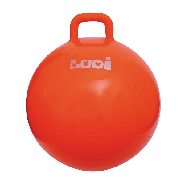 Ballon sauteur XXL 55 cm : Orange - Ludi-2782