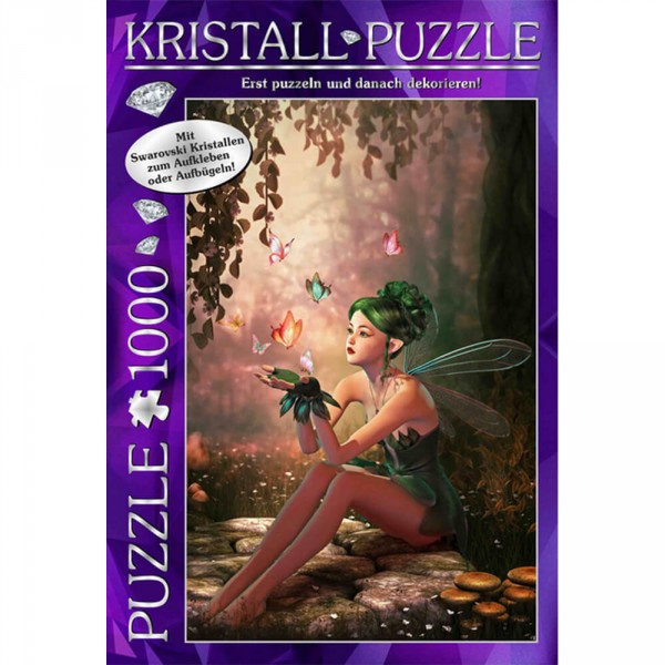 1000 pieces puzzle: Swarovski Kristall Puzzle: Enchanted forest - MIC-591.6
