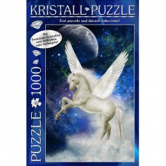 1000 pieces puzzle: Swarovski Kristall Puzzle: Myth Pegasus
