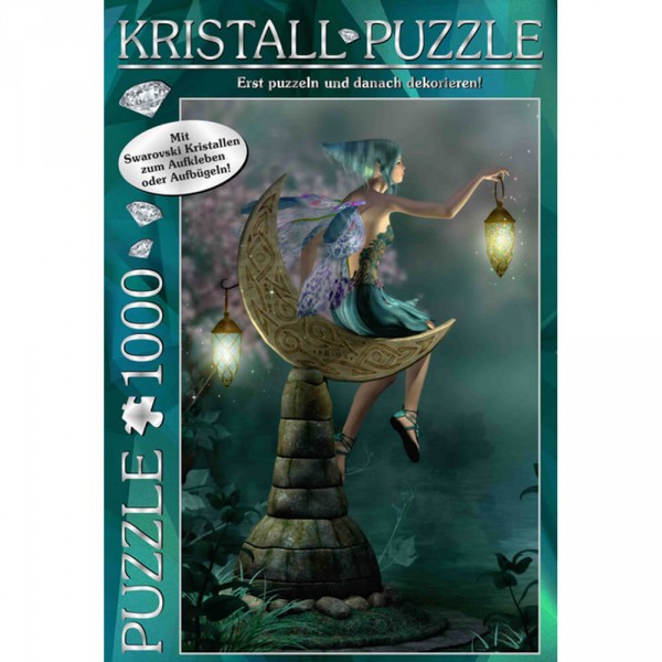 1000 pieces puzzle: Swarovski Kristall Puzzle: Fairy of dreams - MIC-594.7