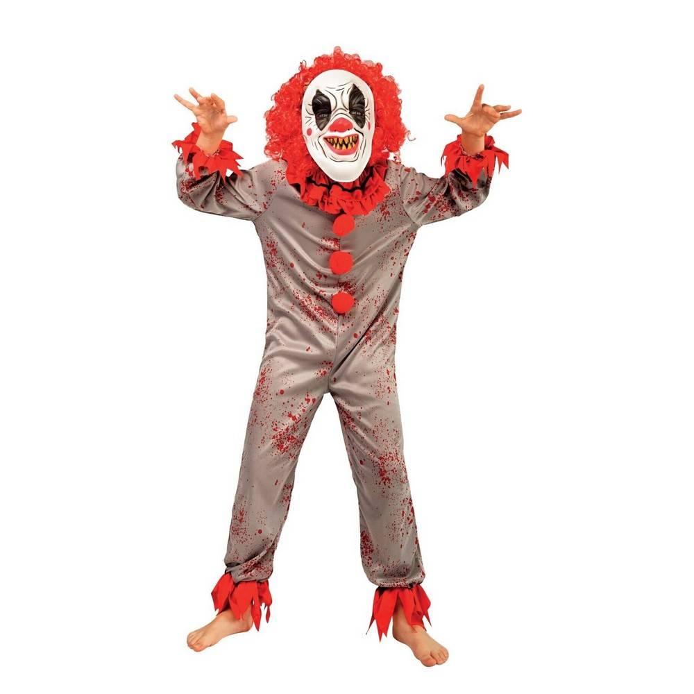 Costume clown tueur - enfant - 7/9 ans