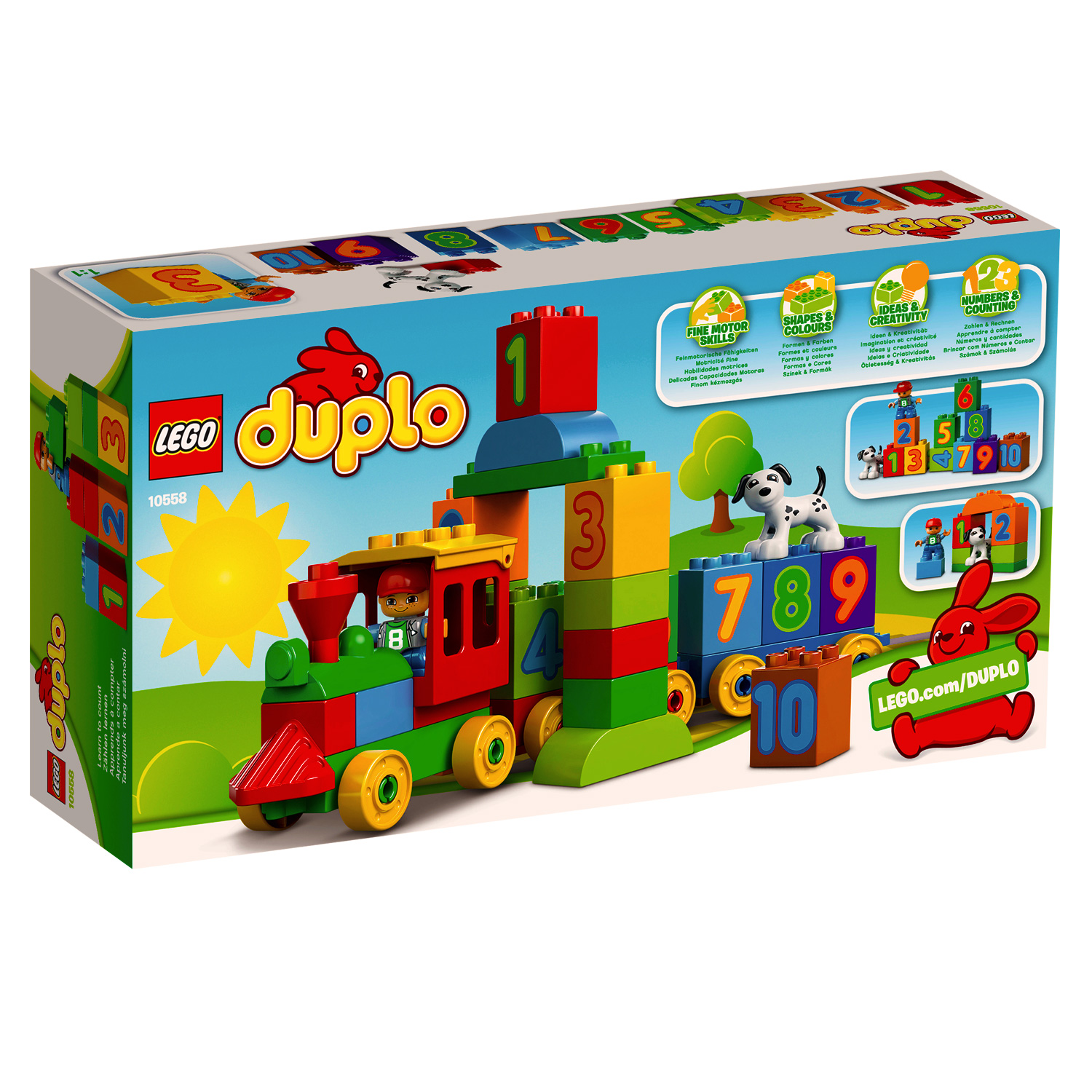 gebied Pelagisch Ja Lego 10558 Duplo : Le train des chiffres - Avenue des jeux