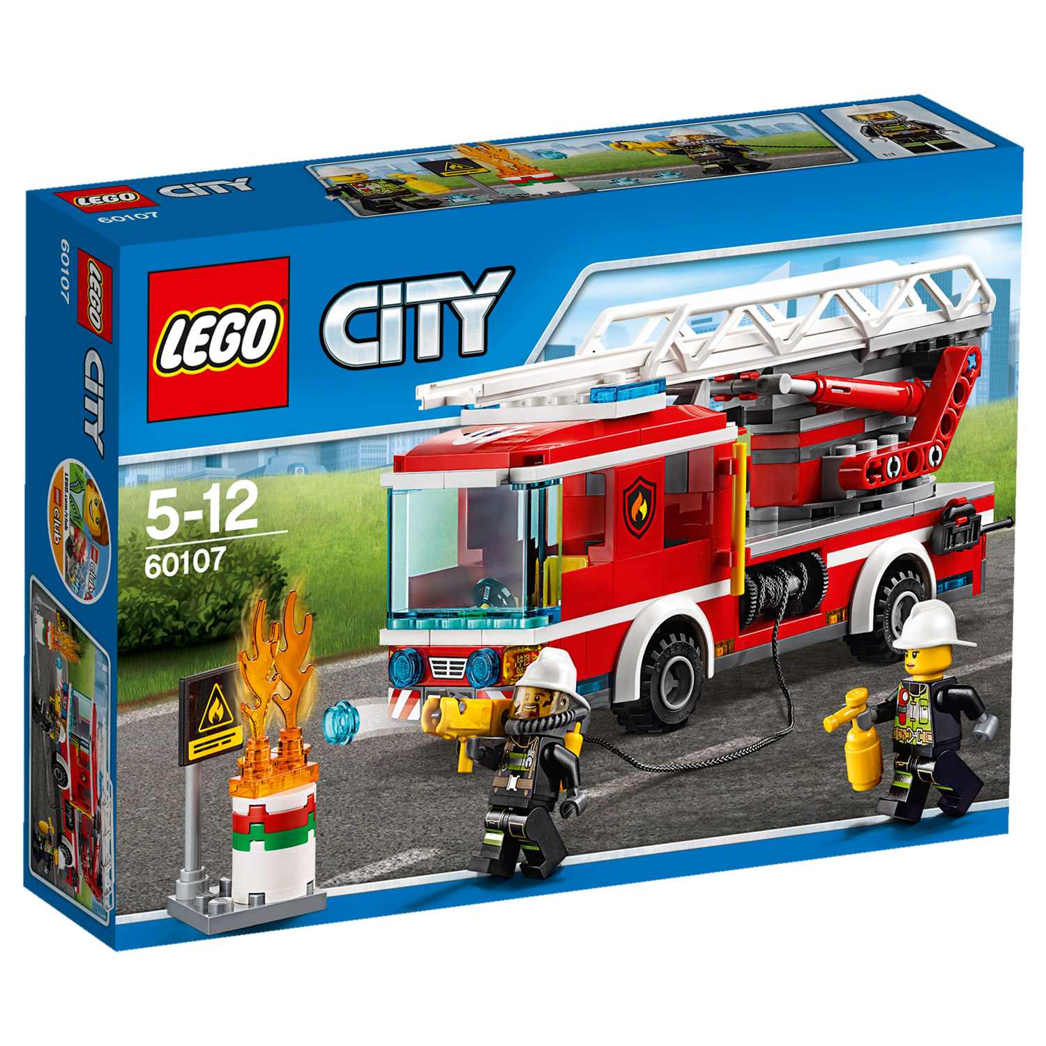 LEGO - Le camion des pompiers avec échelle - 2 à 4 ans - JEUX