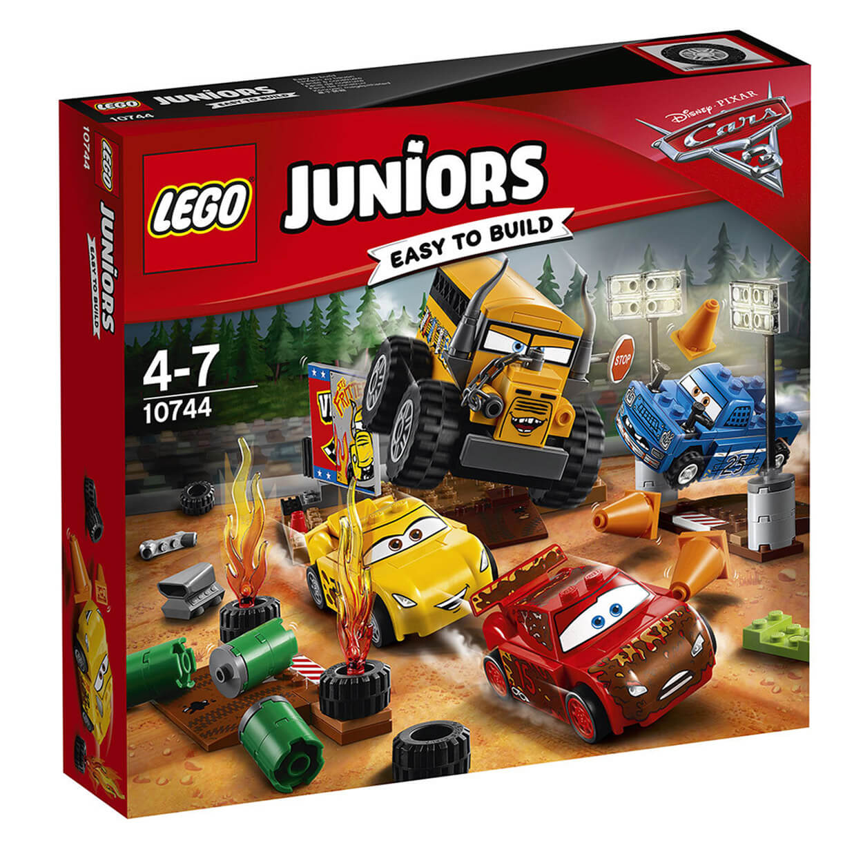 Jeu de construction Junior 3x1- Chariot élévateur 88 pièces