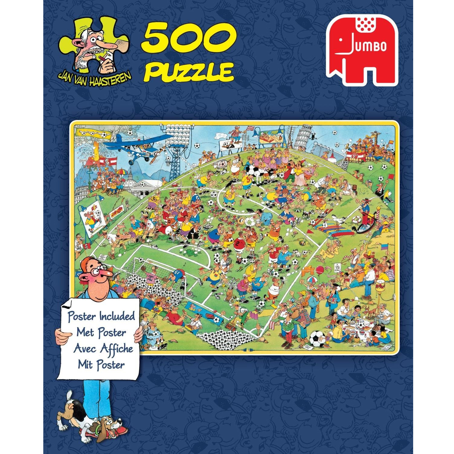 Puzzle 500 pièces : Football - Jumbo - Rue des Puzzles