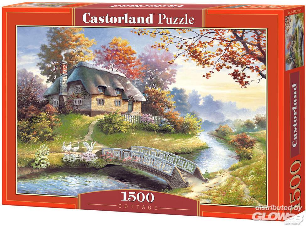 Puzzle 1500 pièces - Cottage enchanteur