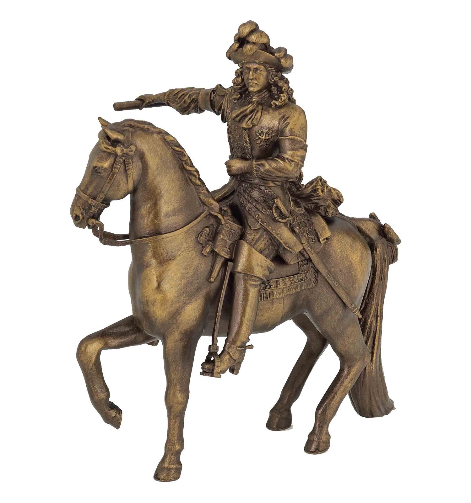 Figurine Louis XIV et son cheval