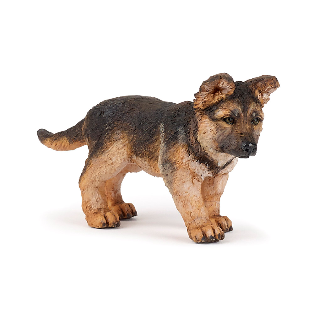 figurine chien : bã©bã© berger allemand