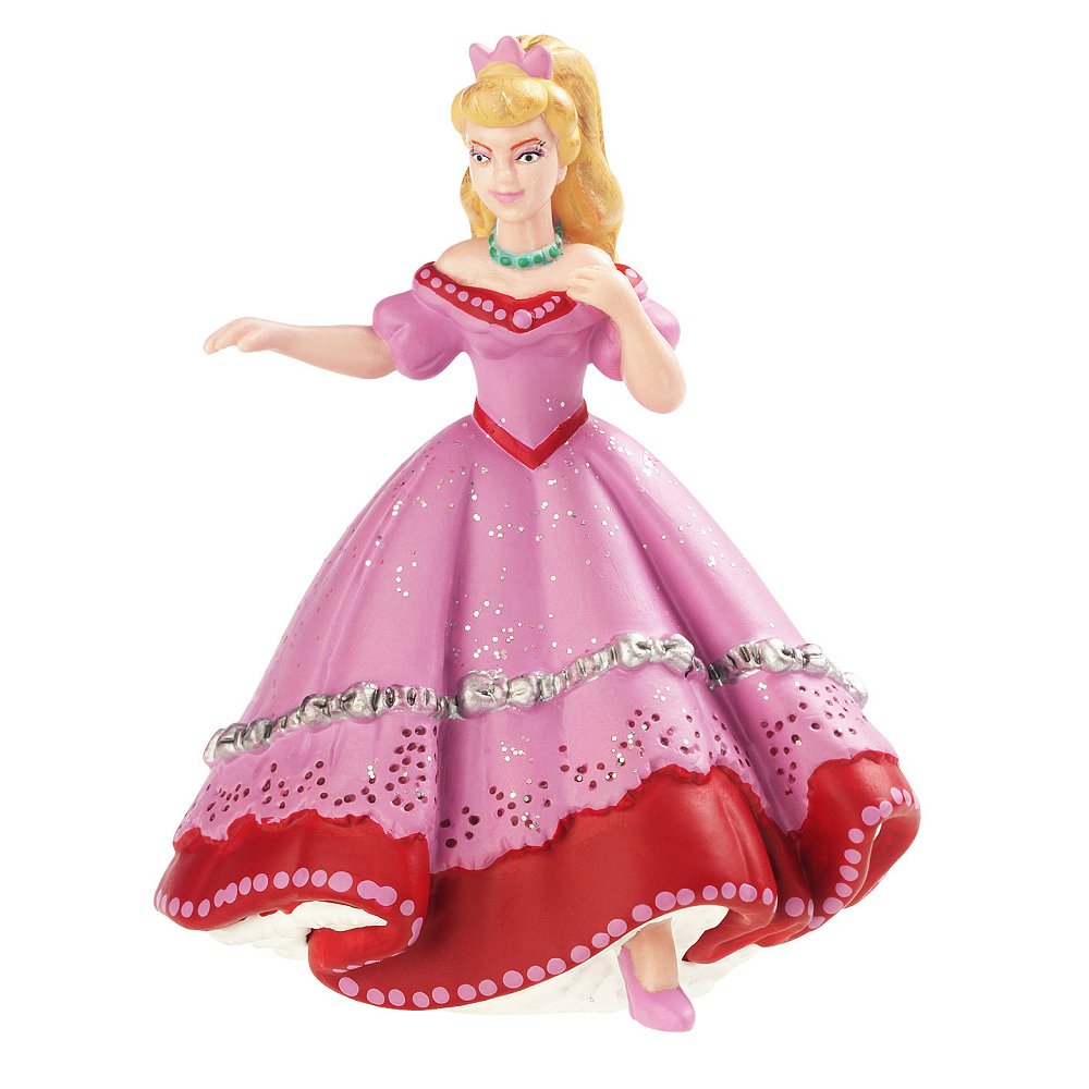 Figurine Princesse Rose au bal