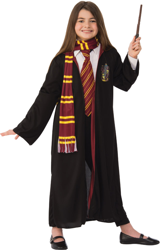 Robe Avec Cravate Echarpe et Baguette - Harry Potter™ - Enfant