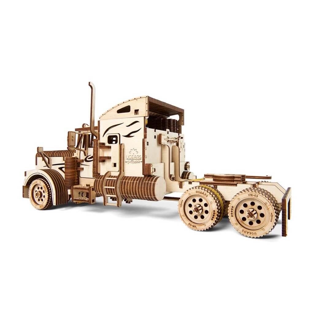 Maquette en bois camionnette