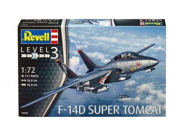 Revell - 03960 - Maquette - F-14D Super Tomcat 10 ans to 99 ans- Echelle  1/72