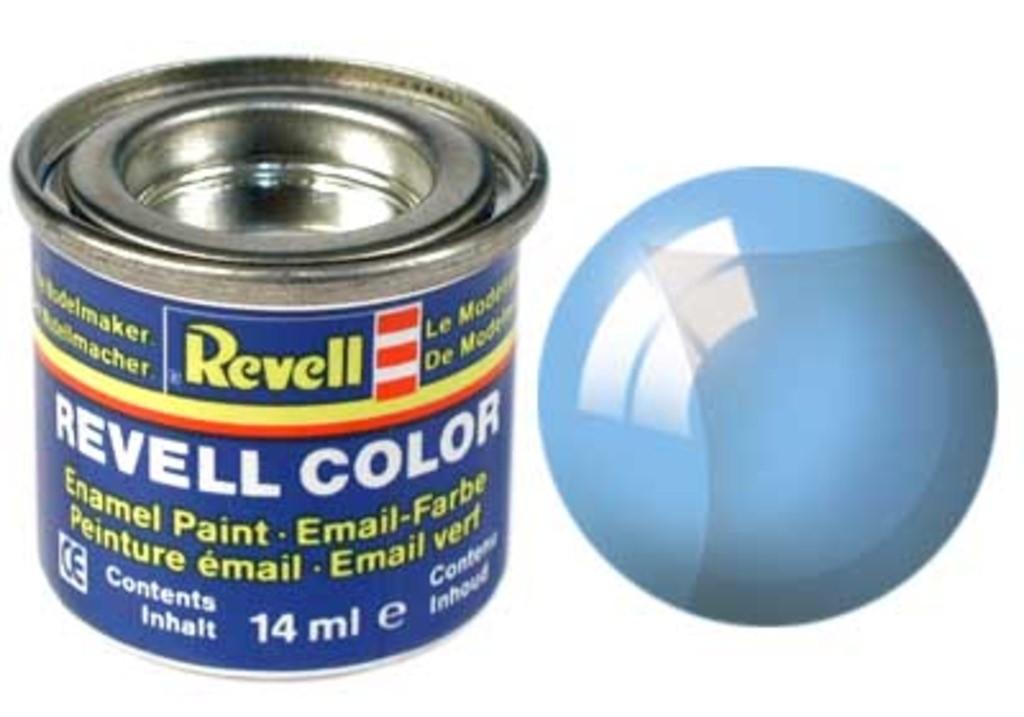 Peinture à maquette Revell Peinture Acrylique Aqua Bleu Transparent - 18ml  75