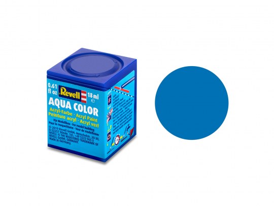 Aqua Color : Bleu mat