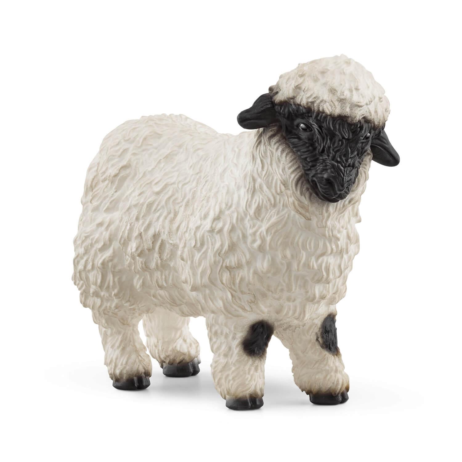 figurine farm world : mouton nez noir