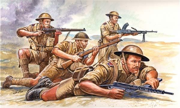 Figurines 2ème Guerre Mondiale : 8ème Armée Britannique