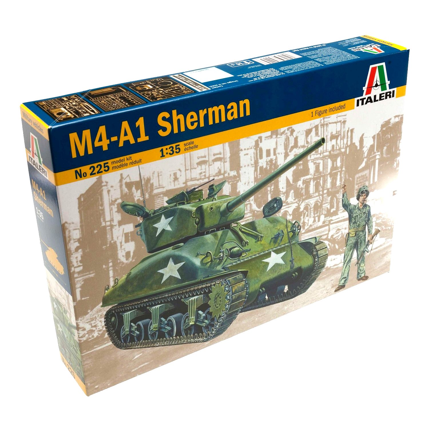 Maquette Char : M4-A1 Sherman