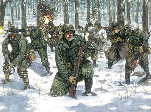 Infanterie U.S.tenue d'hiver