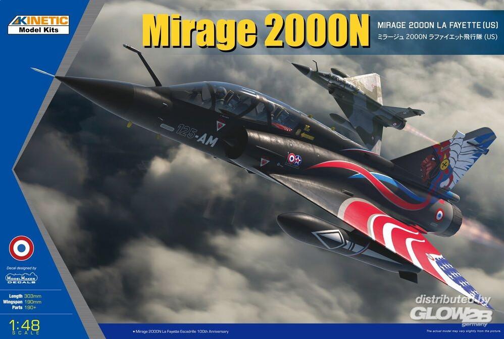 KINETIC Mirage 2000N US Tour in 1:48 5348124 TBC