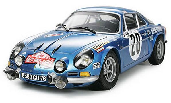 Maquette voiture : Alpine Renault A110 Monte-Carlo 71