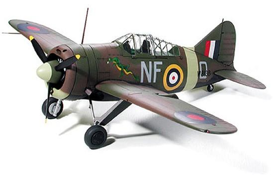 Maquette avion : Brewster B-339 Buffalo - Pacific Theater
