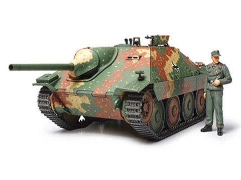 Maquette Char : Hetzer Milieu De Production