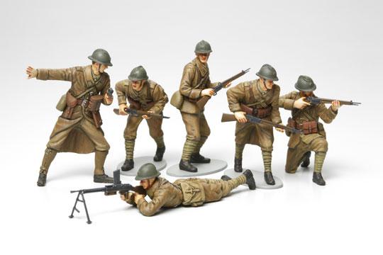 figurines 2ã¨me guerre mondiale : infanterie franã§aise 1940