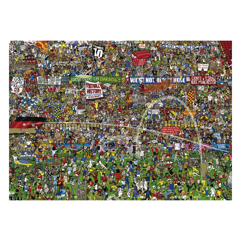 Puzzle 3000 pièces : Histoire du Football : edition Spéciale