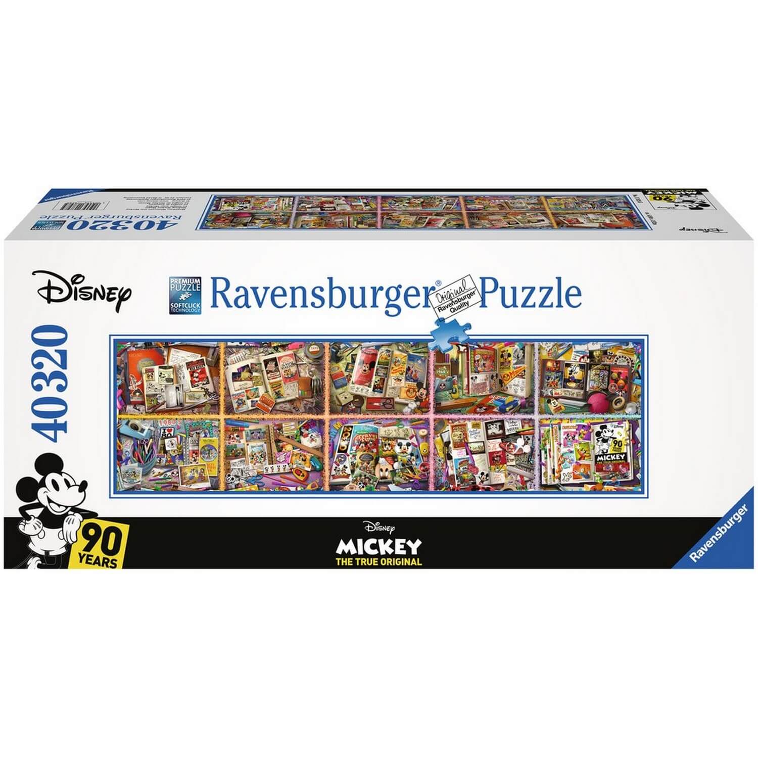 Puzzle 40000 p - Mickey au fil des années / Disney - Papeterie Michel