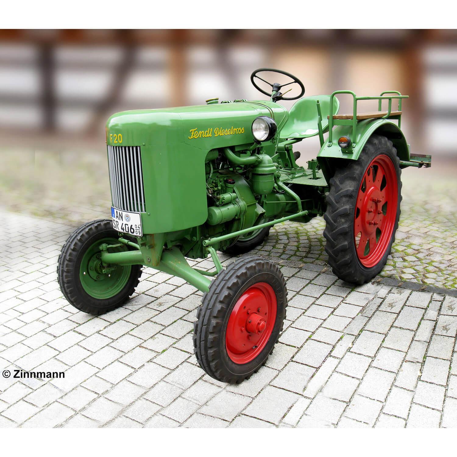 Maquette tracteur : Easy-click: Fendt F20 Dieselroß - Revell - Rue des  Maquettes