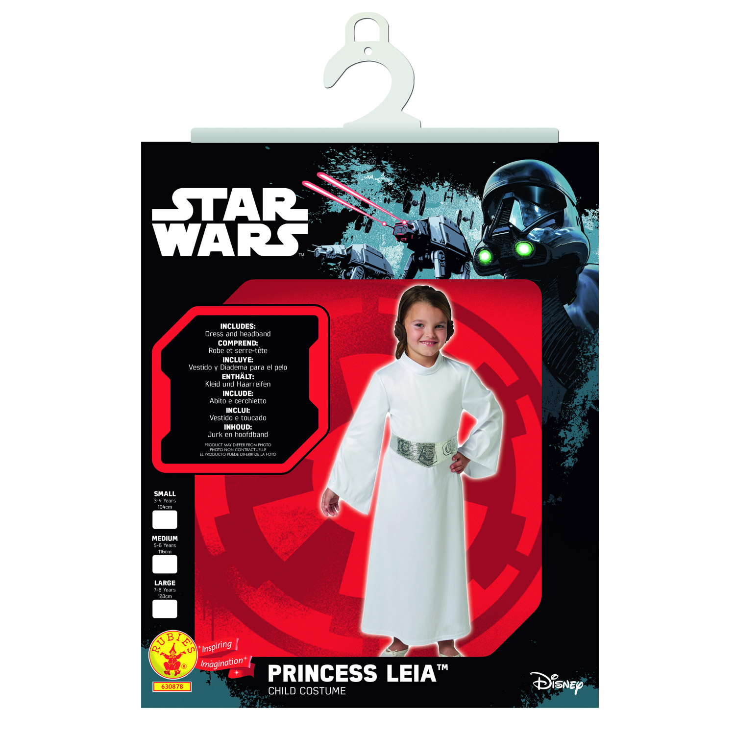 Déguisement princesse Leia femme