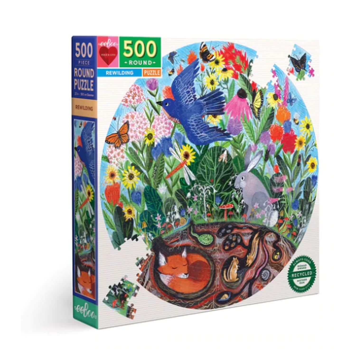 Puzzle arbre de vie 1000 pièces - enfants et adultes - Eeboo