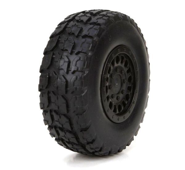 FF/RR Premount Tire: 1/18 4WD Torment (2)