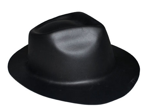 Chapeau Al Capone - Noir