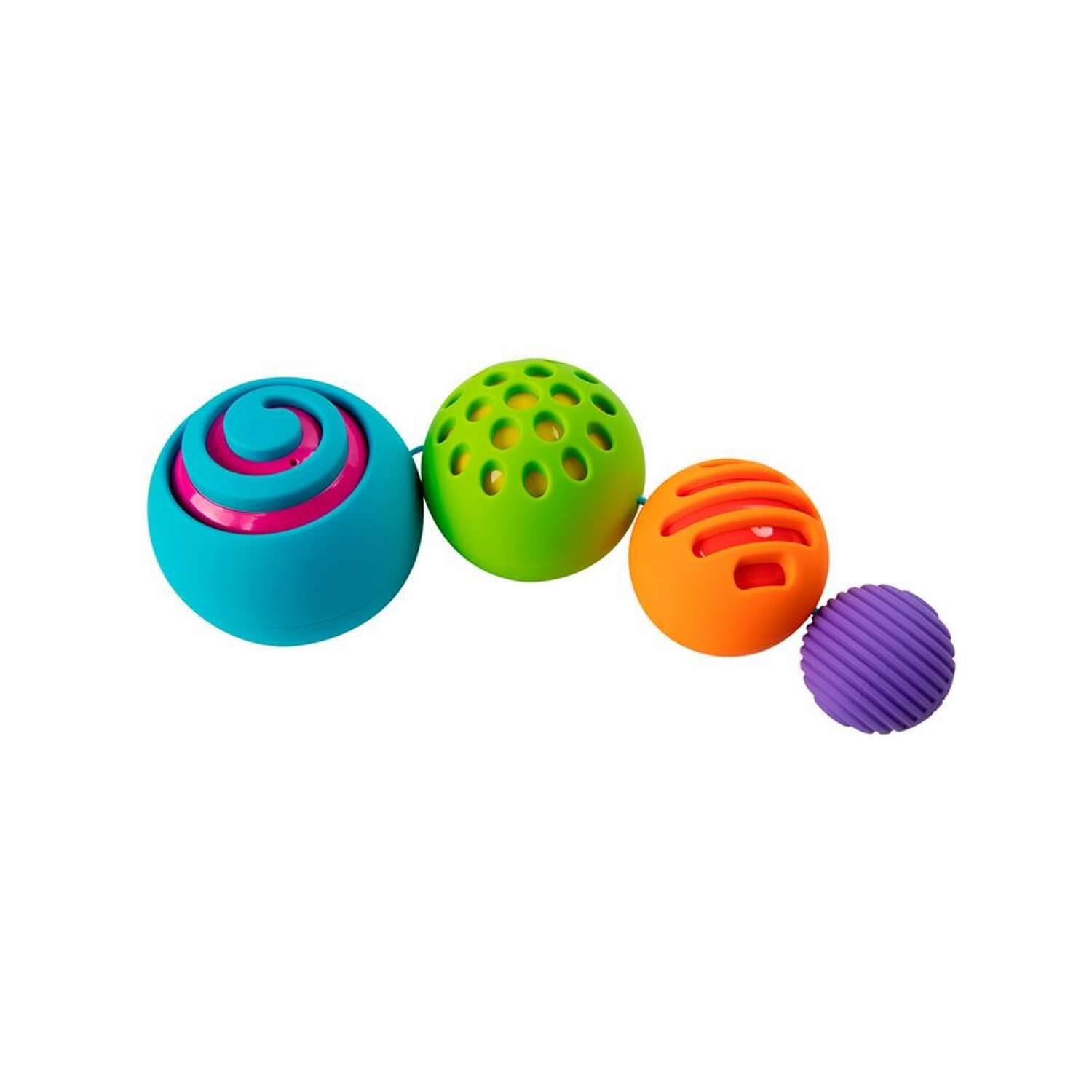 Balles texturées à emboîter : Oombeeball
