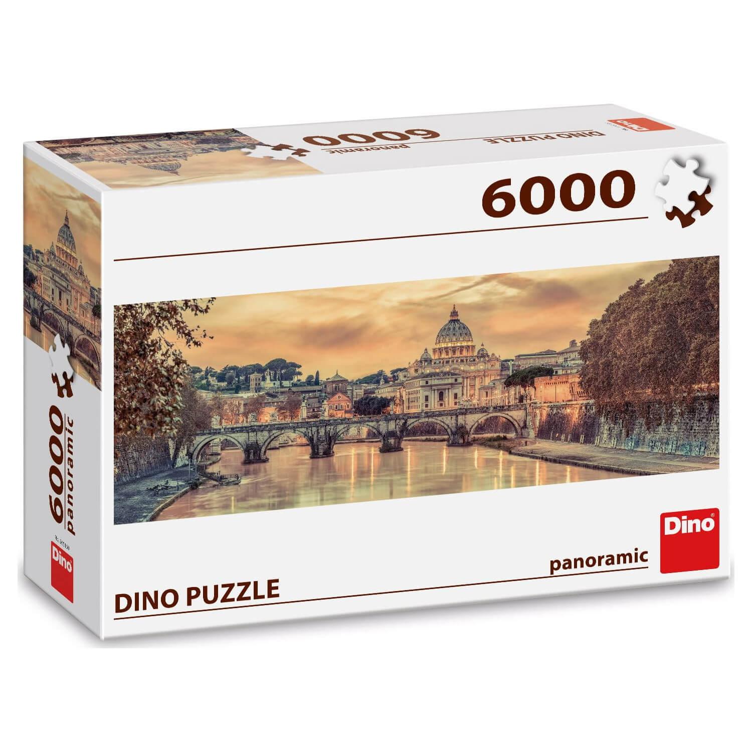Puzzle 6000 pièces : Rome - Dino - Rue des Puzzles