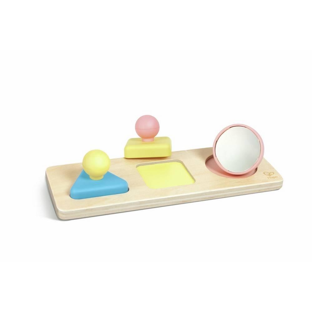 Puzzle trieur de formes Montessori en riz Puzzle trieur de formes Montessori en riz