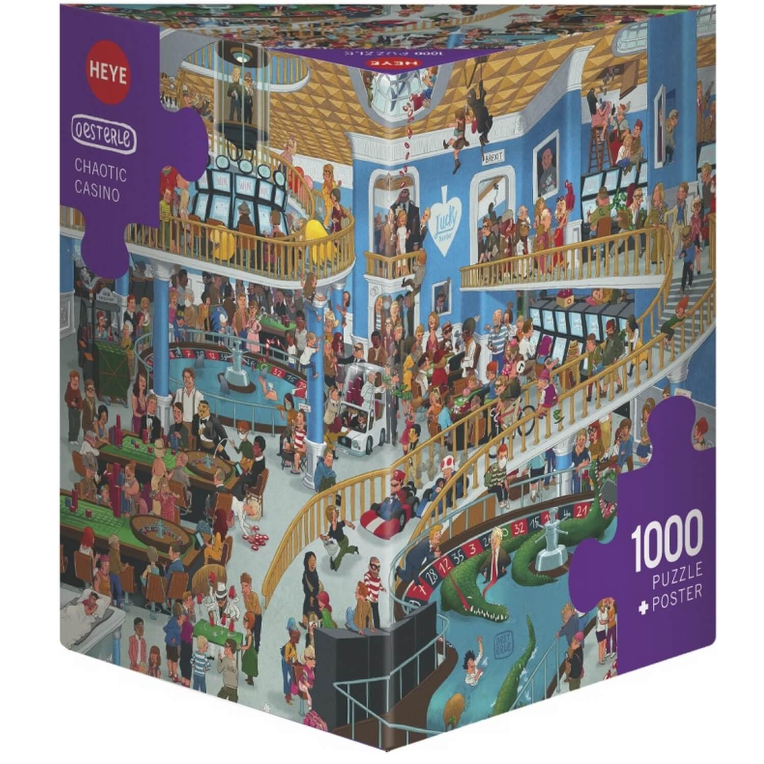 Puzzle 1000 pièces : Casino chaotique
