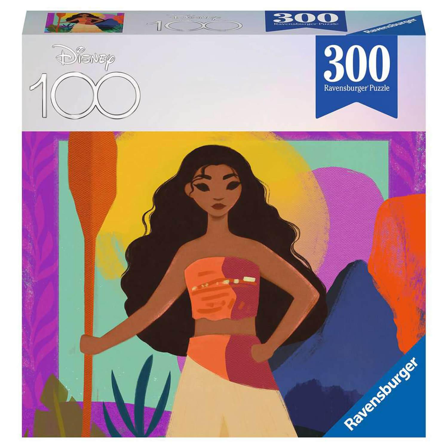 Puzzles 300 pièces : Disney 100 Ans : Vaiana - Jeux et jouets Ravensburger  - Avenue des Jeux